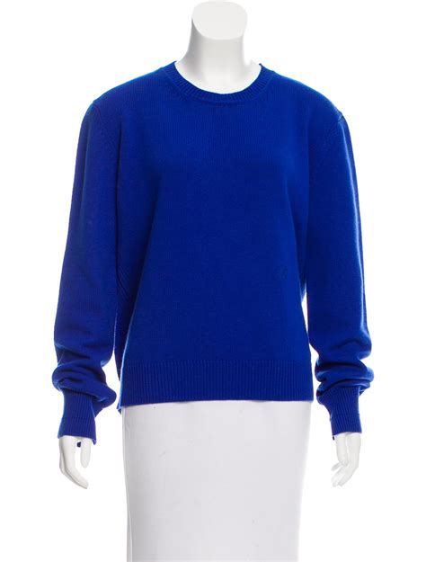 celine sweater blue|celine cashmere sweater.